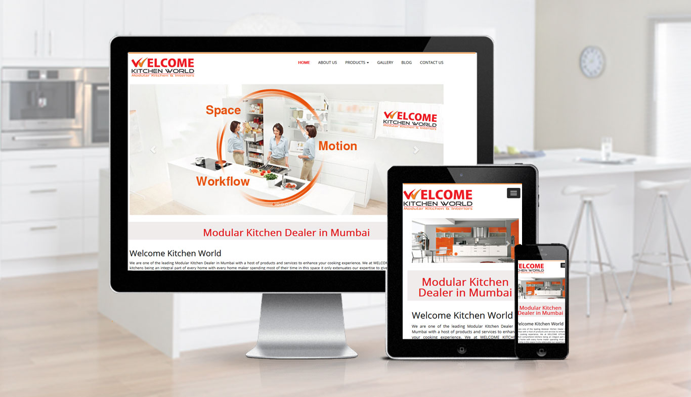 Welcome Kitchen World Website